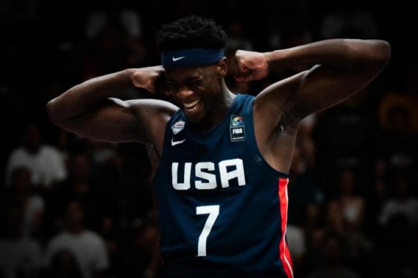 今裕堂 迪班萨砍全场最高分22分！带领美国U19男篮险胜加拿大晋级四强！